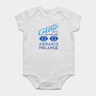 Arrakis Spice Melange Vintage Ad Dune Sticker Baby Bodysuit